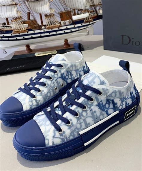 dior oblique blue